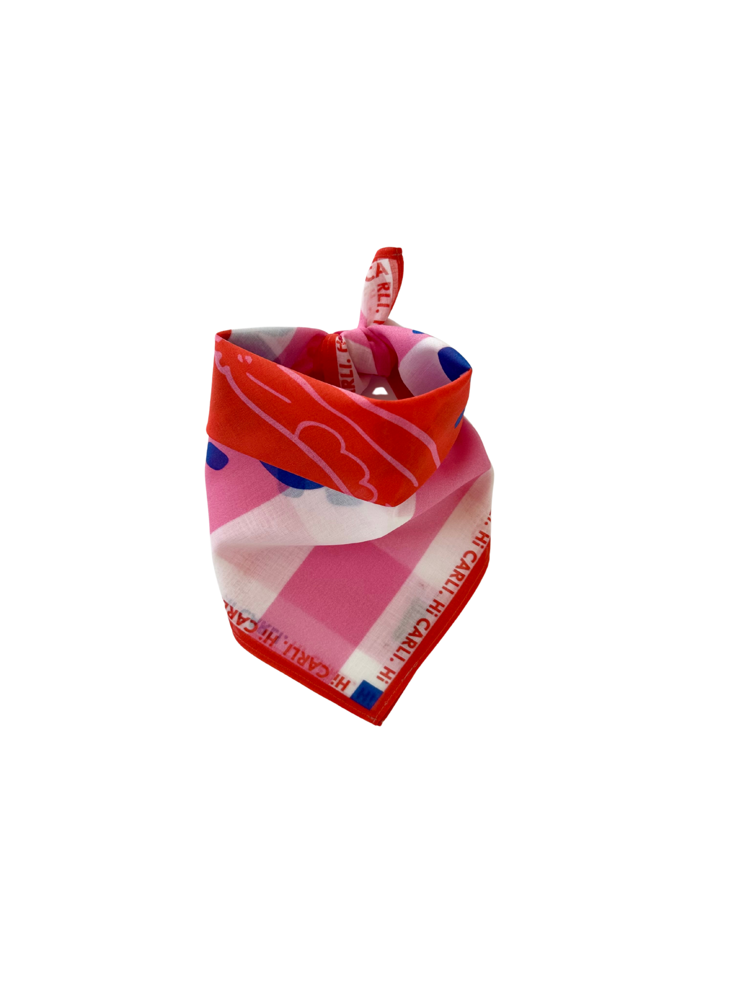 Kids Bandana - Ciao a tutti. pink