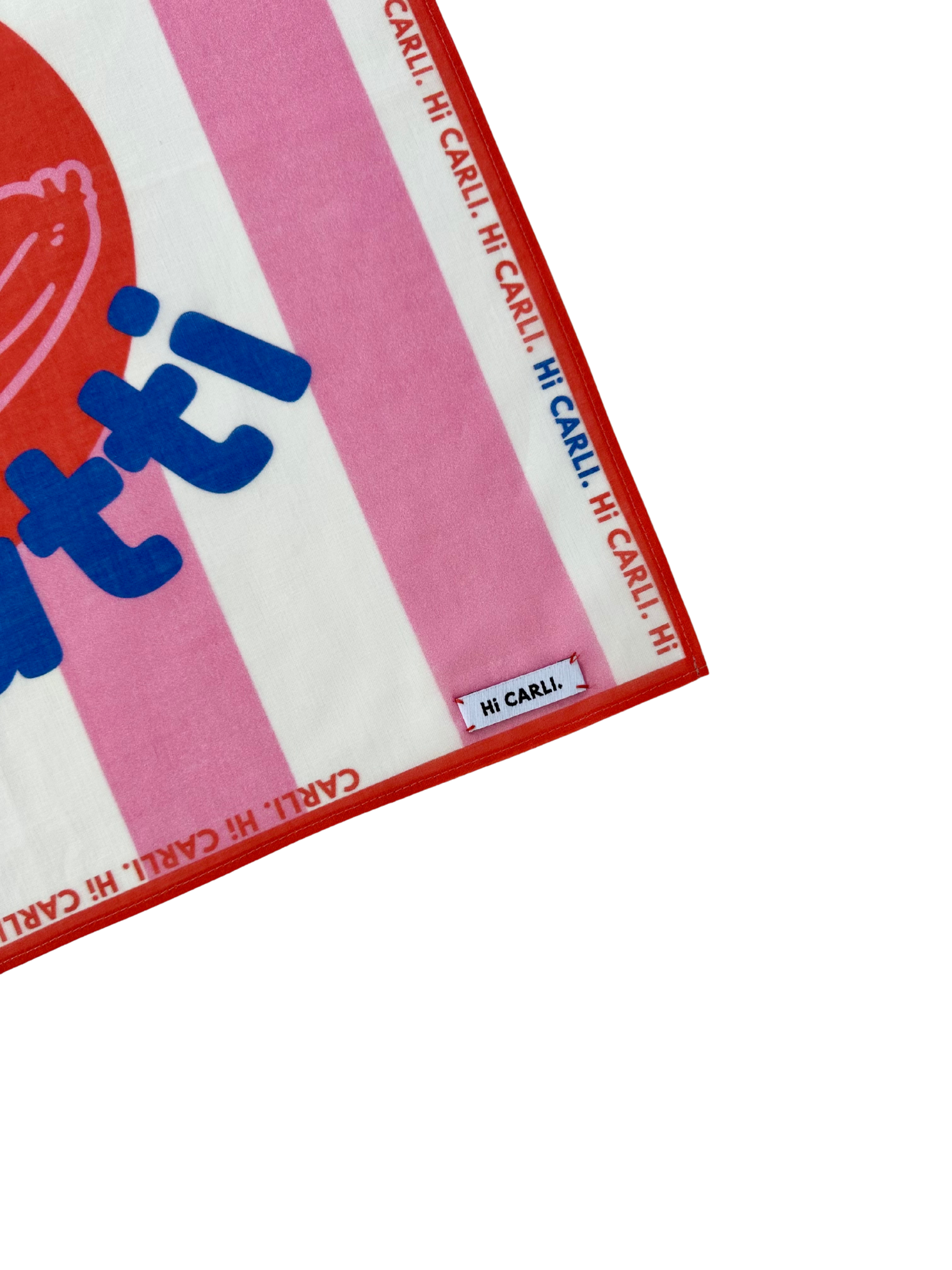 Kids Bandana - Ciao a tutti. pink