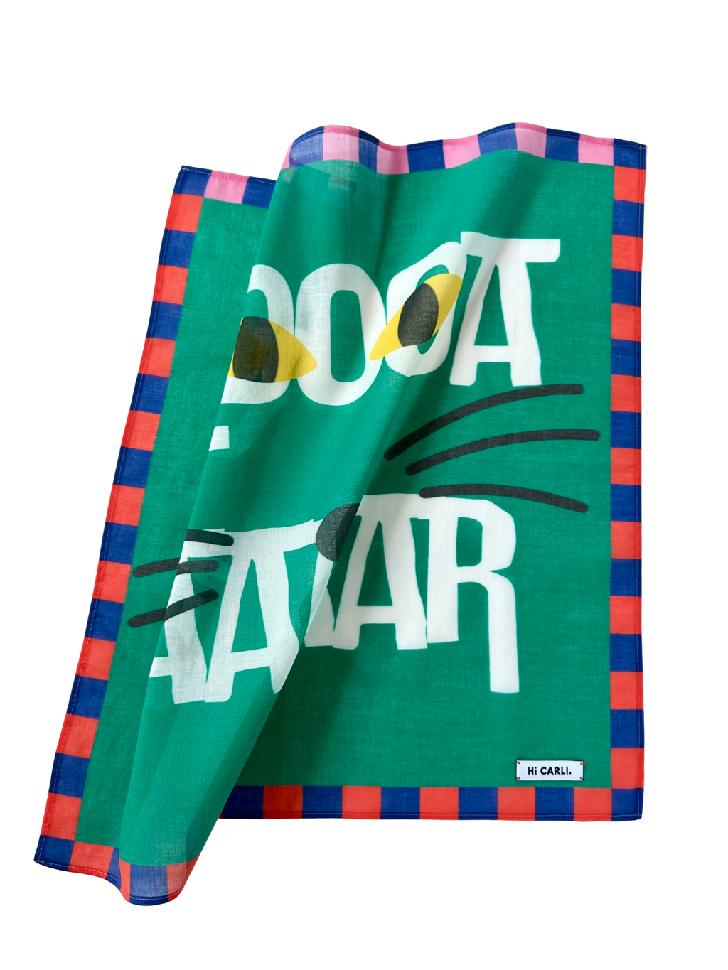 Kids Bandana - ROOOAAAAAR. green