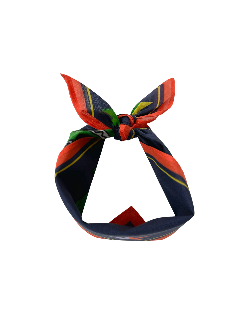 Kids Bandana - Kroko Dance. blue