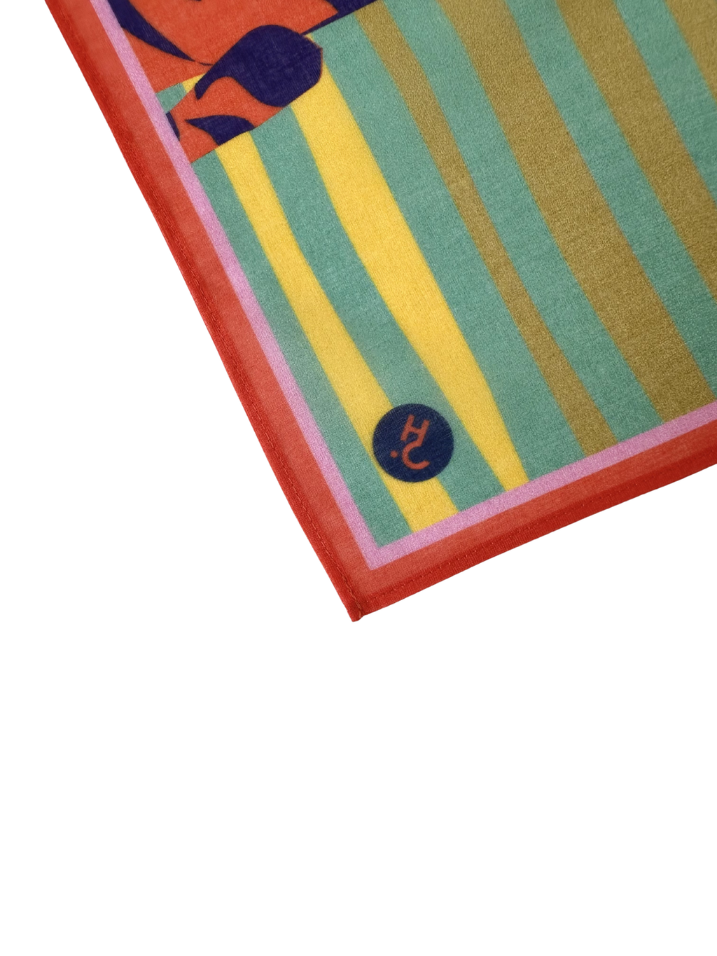 Kids Bandana - Tiger Pact. green/yellow